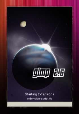 Gimp 2.6 Slashscreen